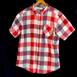 Plaid button up shirt by Columbia men size XL